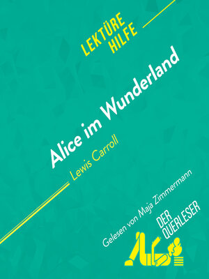 cover image of Alice im Wunderland von Lewis Carroll Lektürehilfe